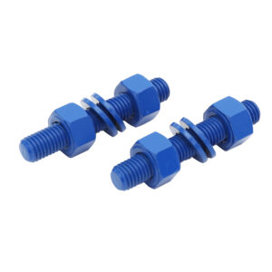 Xylan 1070 Coating PTFE Fluorocarbon Coated A193 B7 Stud Bolt with Heavy Hex Nut and Washer