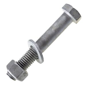 Hot Dip Galvanized Carbon Steel Grade 8.8 10.9 12.9 Hex Head Bolt DIN931 DIN933 with Nut and Washer